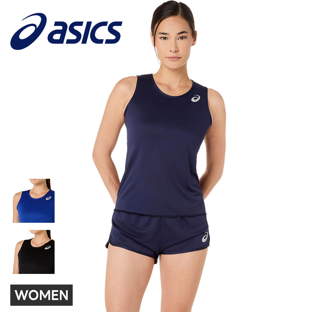 アシックス ランニングシャツ レディース 陸上 マラソン トレーニング ノースリーブ スポーツウェア asics 2092a554 | ASICS