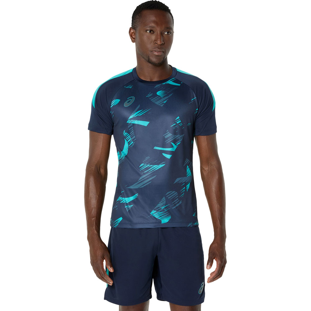 アシックス サッカー フットサル プラクティスシャツ Tシャツ メンズ 半袖 吸汗速乾 快適 ジャポニズム 和柄 デザイン asics 2101a306 爆買 | ASICS | 04