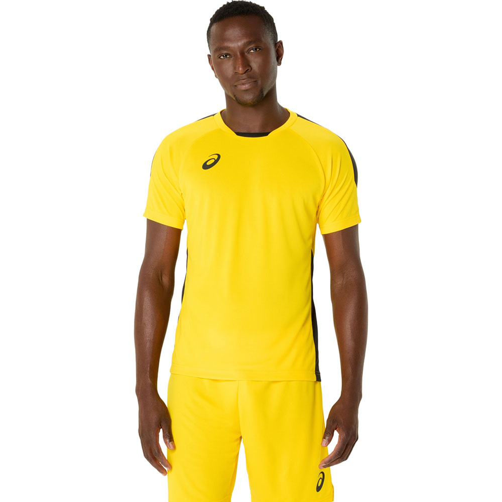 アシックス サッカー フットサル プラクティスシャツ ゲームシャツ 半袖シャツ Tシャツ メンズ 練習着 トレーニングウェア 半袖 asics 2101a307 爆買 | ASICS | 06