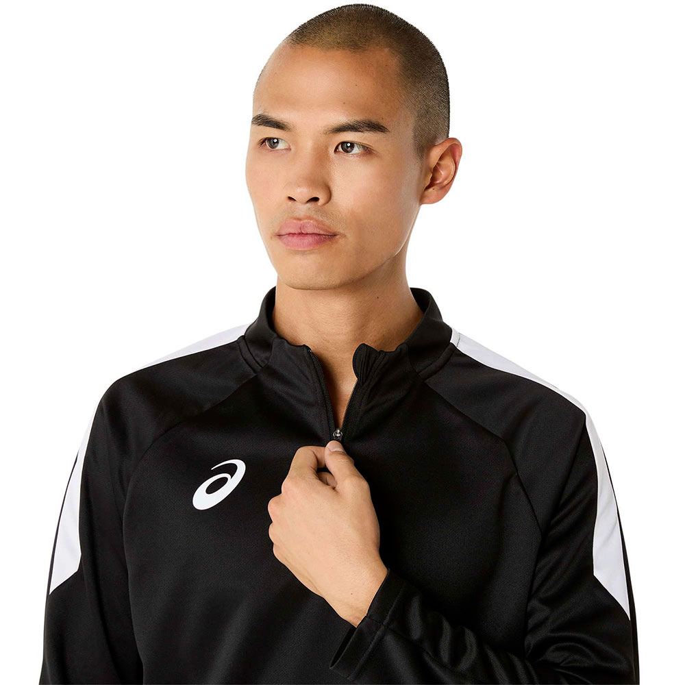 アシックス サッカー フットサル プラクティスシャツ Tシャツ メンズ 長袖 長袖シャツ ハーフジップ ハーフZIP アシックス asics 2101a317 爆買 | ASICS | 09
