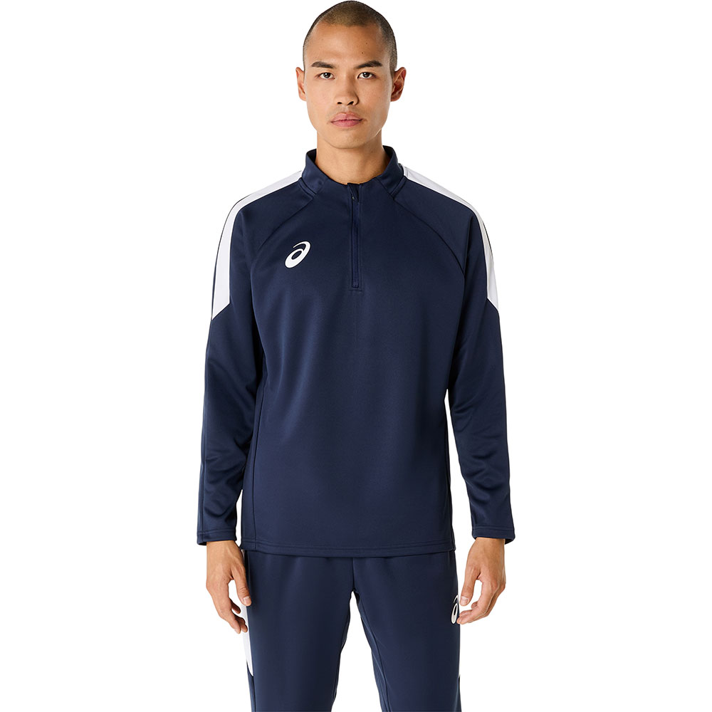 アシックス サッカー フットサル プラクティスシャツ Tシャツ メンズ 長袖 長袖シャツ ハーフジップ ハーフZIP アシックス asics 2101a317 爆買 | ASICS | 10