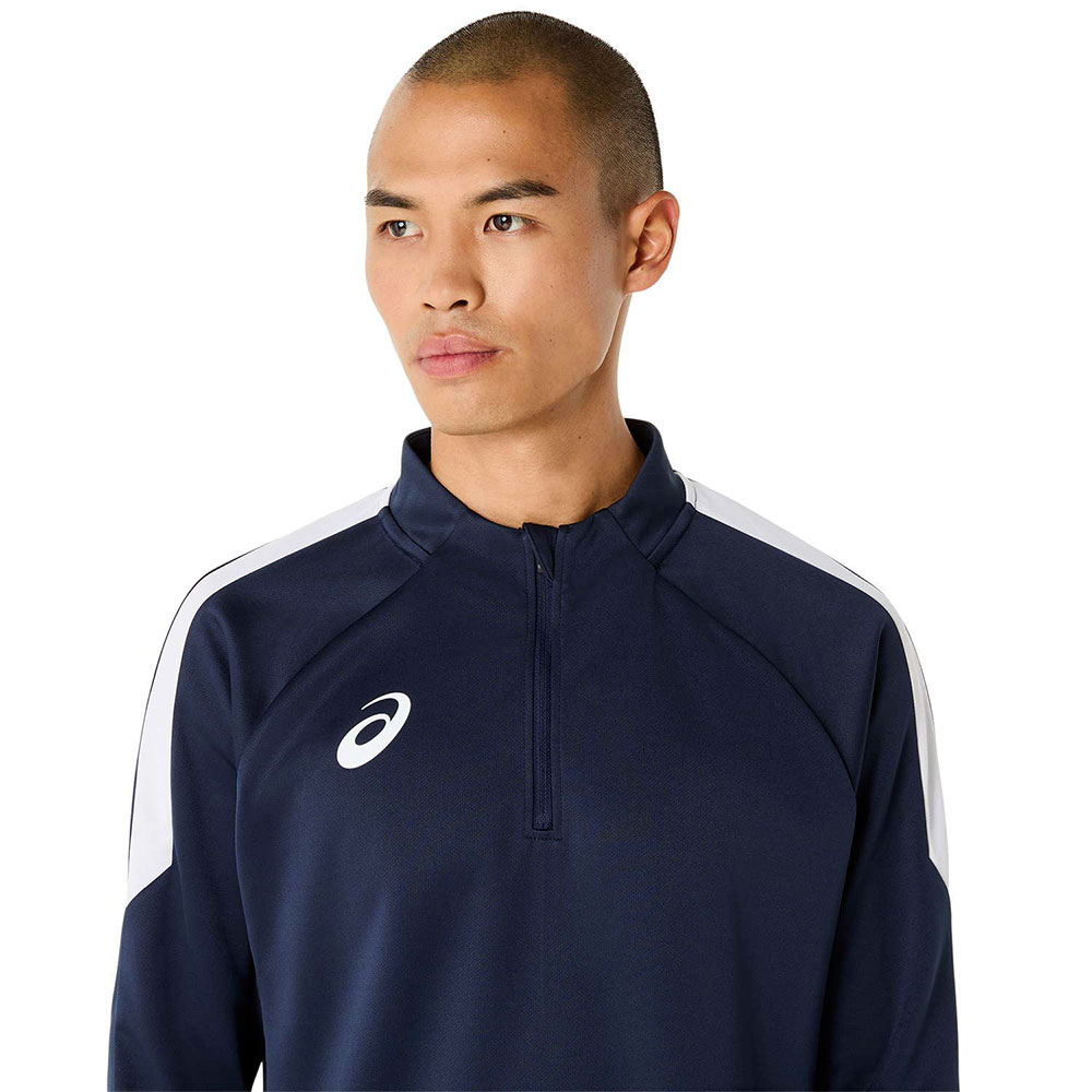 アシックス サッカー フットサル プラクティスシャツ Tシャツ メンズ 長袖 長袖シャツ ハーフジップ ハーフZIP アシックス asics 2101a317 爆買 | ASICS | 13
