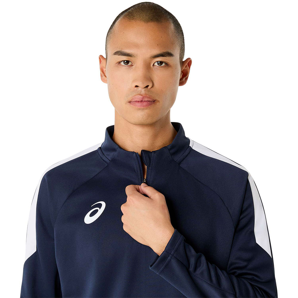 アシックス サッカー フットサル プラクティスシャツ Tシャツ メンズ 長袖 長袖シャツ ハーフジップ ハーフZIP アシックス asics 2101a317 爆買 | ASICS | 14