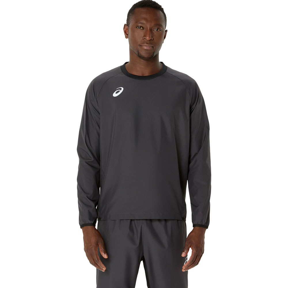 アシックス サッカー ウィンドブレーカー メンズ ジュニア トップス フットサル トレーニングウェア 撥水 動きやすい asics ピステシャツ 2101a319 | ASICS | 01
