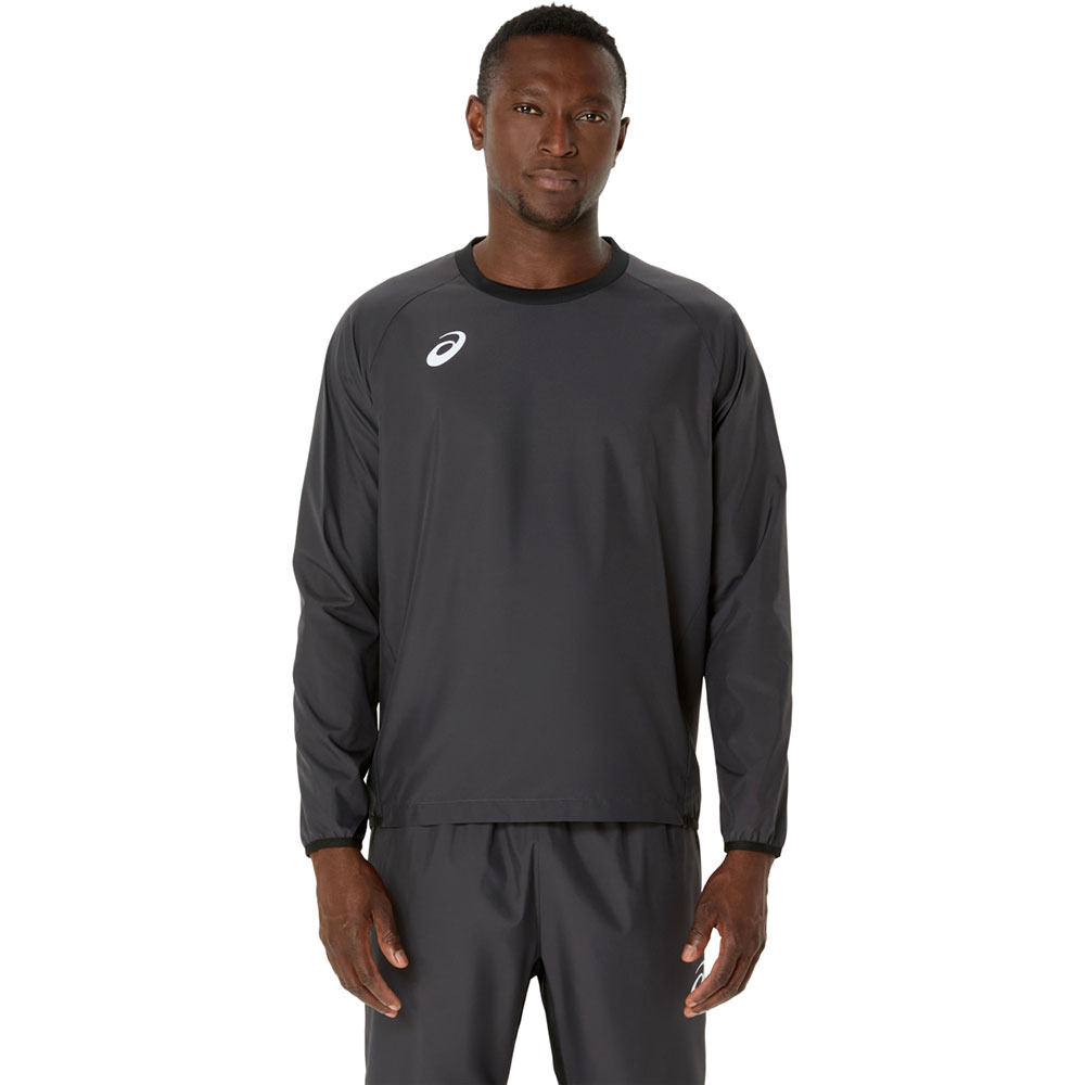 アシックス サッカー ウィンドブレーカー メンズ ジュニア トップス フットサル トレーニングウェア 撥水 動きやすい asics ピステシャツ 2101a319 | ASICS | 06