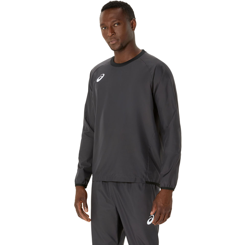 アシックス サッカー ウィンドブレーカー メンズ ジュニア トップス フットサル トレーニングウェア 撥水 動きやすい asics ピステシャツ 2101a319 | ASICS | 08