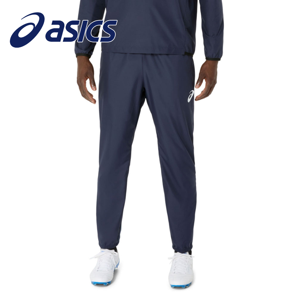 アシックス サッカー トレーニング パンツ メンズ ピステパンツ フットサル 撥水 裾ファスナー 黒 ブラック asics ピステパンツ 2101a325 | ASICS | 02