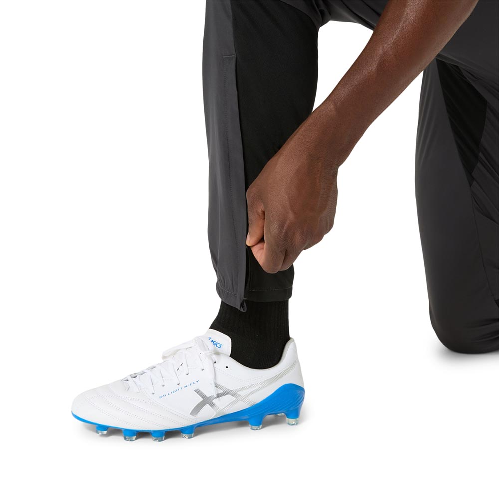 アシックス サッカー トレーニング パンツ メンズ ピステパンツ フットサル 撥水 裾ファスナー 黒 ブラック asics ピステパンツ 2101a325 | ASICS | 09