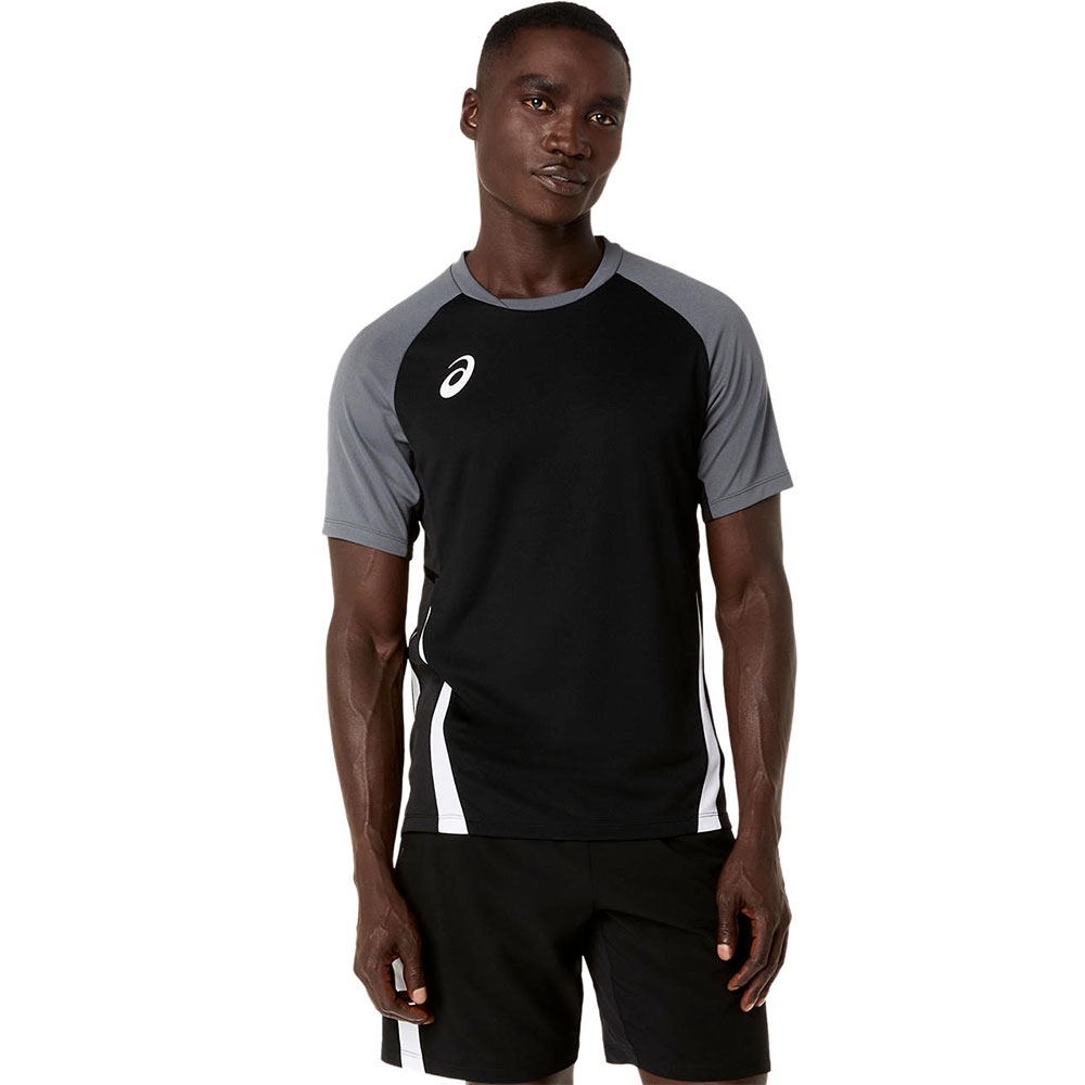 アシックス サッカー トレーニングウェア メンズ 半袖シャツ プラクティスシャツ 吸汗速乾 伸縮性 スポーツ asics プラクティス半袖シャツ 2101a344 | ASICS | 01