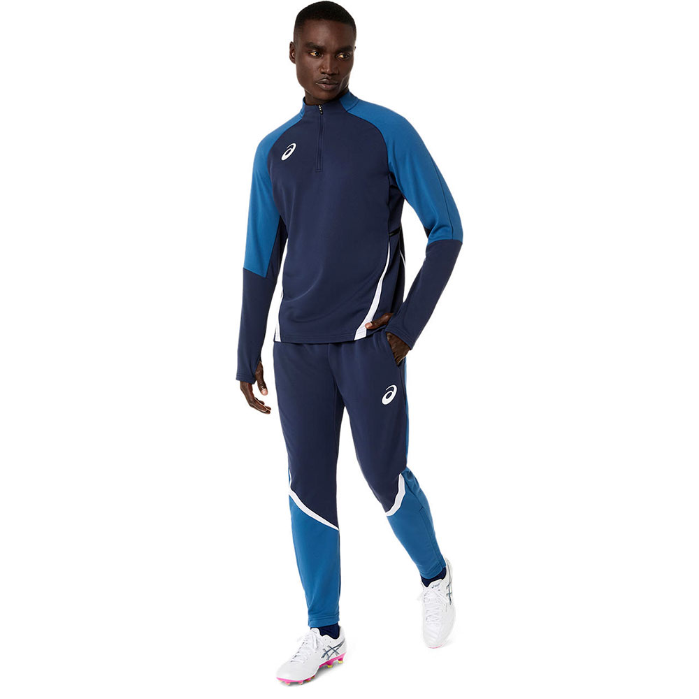 アシックス サッカー ロングパンツ メンズ スウェットパンツ ジャージ トラックパンツ フットサル ランニング asics ニットパンツ 2101a345 | ASICS | 19