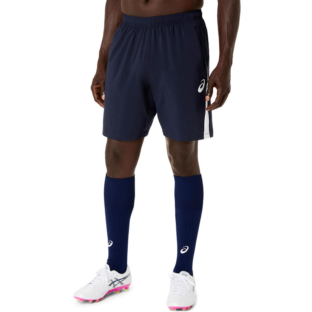 アシックス サッカー プラクティスパンツ メンズ フットサル トレーニング 撥水 ジャージ ズボン asics プラクティスウーブンパンツ 2101a346 | ASICS | 12