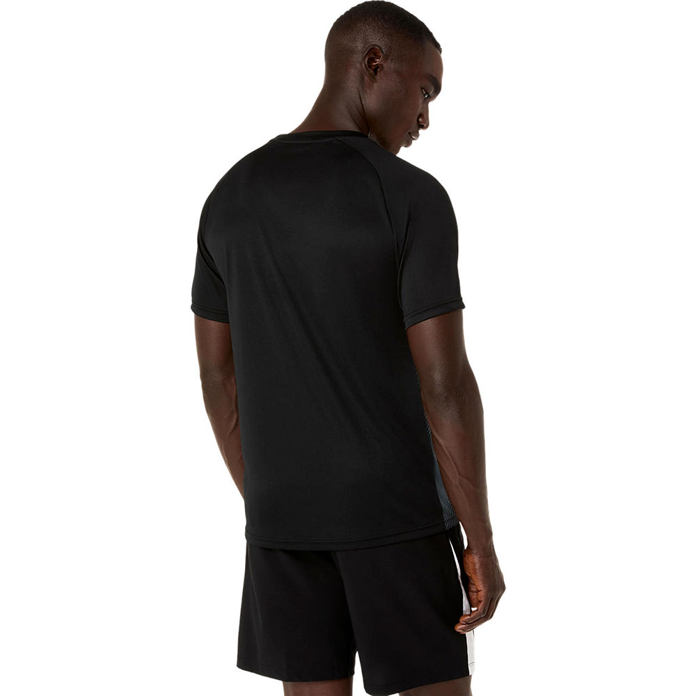 アシックス サッカー プラクティスシャツ 半袖 メンズ フットサル トレーニングウェア スポーツウェア asics プラクティスグラフィック半袖シャツ 2101a348 | ASICS | 09