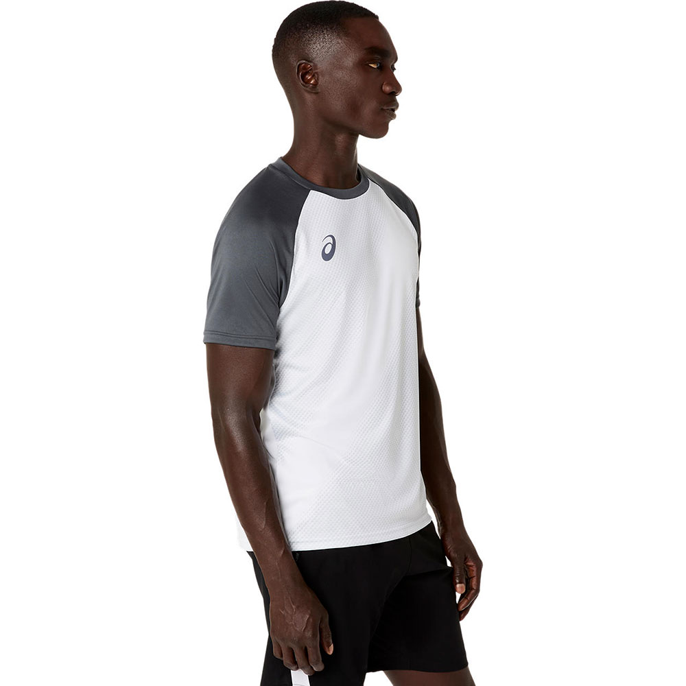アシックス サッカー プラクティスシャツ 半袖 メンズ フットサル トレーニングウェア スポーツウェア asics プラクティスグラフィック半袖シャツ 2101a348 | ASICS | 12