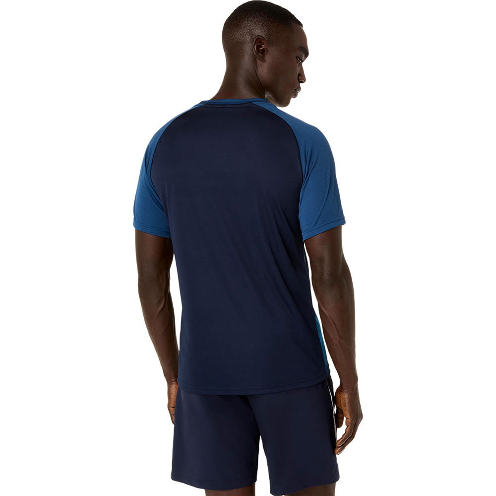 アシックス サッカー プラクティスシャツ 半袖 メンズ フットサル トレーニングウェア スポーツウェア asics プラクティスグラフィック半袖シャツ 2101a348 | ASICS | 18