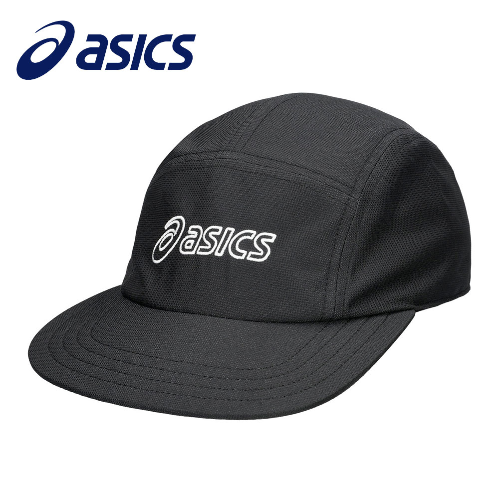 アシックス ランニングキャップ 軽量 日よけ 帽子 紫外線対策 UVカット 帽子 スポーツキャップ キャップ asics ランニング5パネルキャップ 3013b331 | ASICS | 01