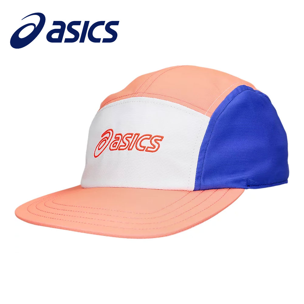 アシックス ランニングキャップ 軽量 日よけ 帽子 紫外線対策 UVカット 帽子 スポーツキャップ キャップ asics ランニング5パネルキャップ 3013b331 | ASICS | 06