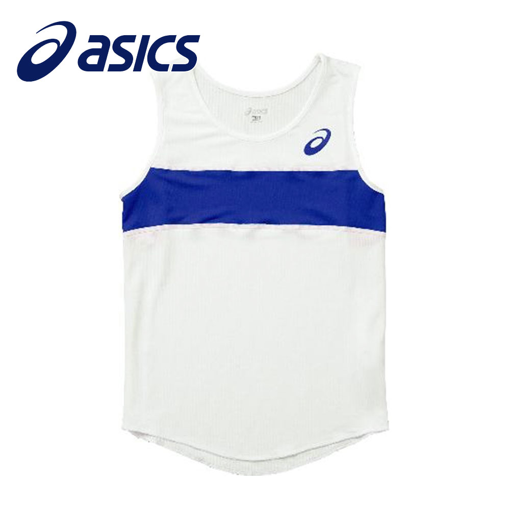 アシックス ランニングシャツ レディース ランニングウェア マラソン ジョギング 陸上 ノースリーブ タンクトップ トップス asics W'Sランニングシャツ xt2035 | ASICS | 01