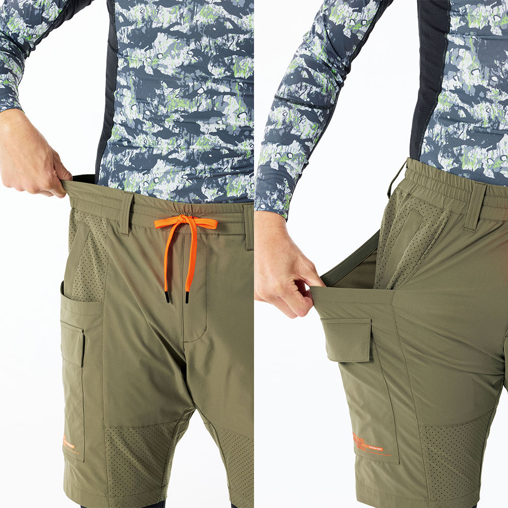 HUMMER 作業服 ハーフパンツ 猛暑対策 ...の詳細画像4
