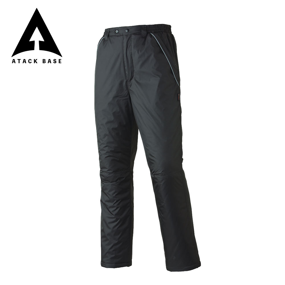 アタックベース 作業着 ズボン 防寒着 裏起毛 メンズ 防寒 防風