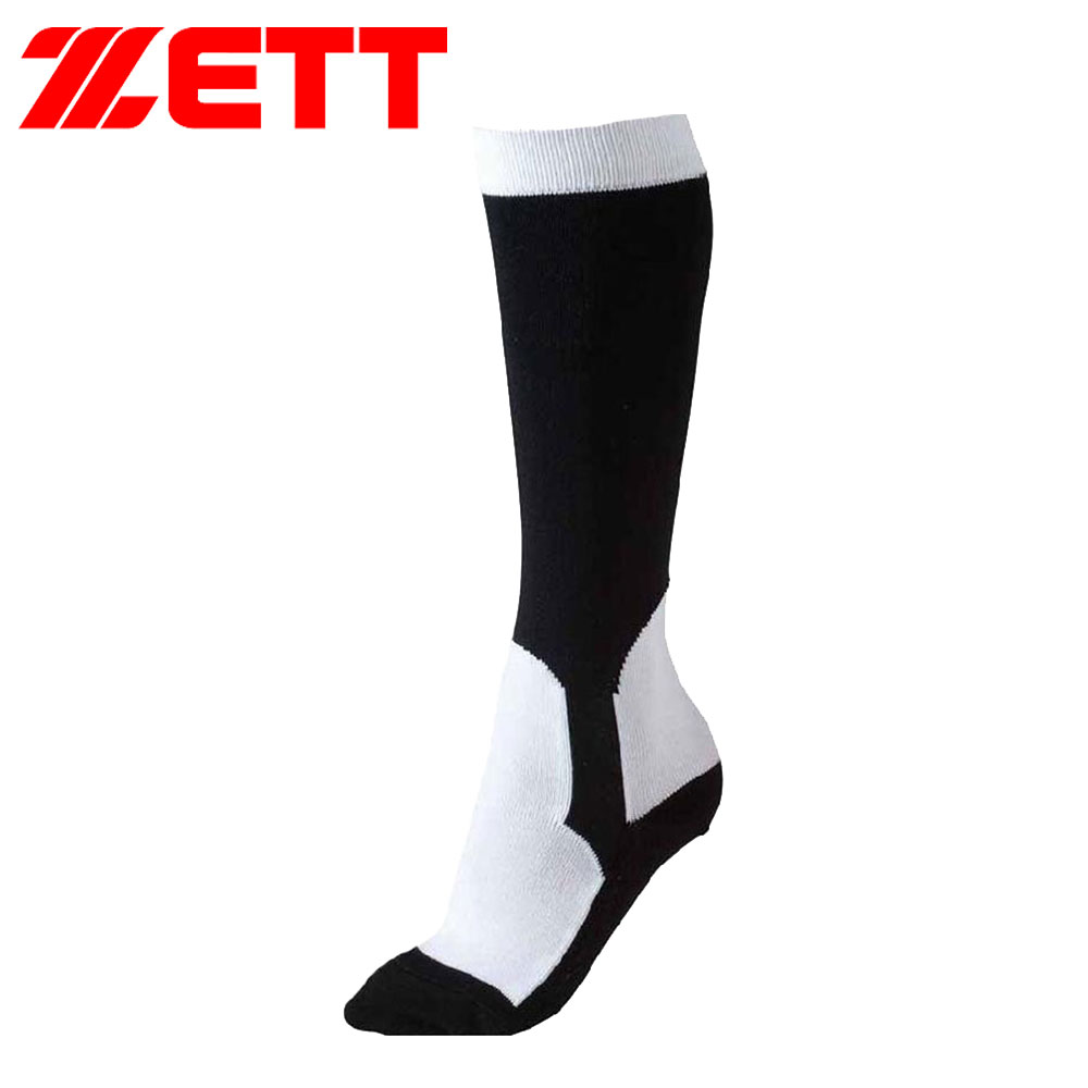 ゼット 靴下 スポーツ ソックス 野球 ベースボール ラウンド型 子供 ブラック ブルー ネイビー レッド 少年用 イージー bk250 ZETT | ゼット | 01