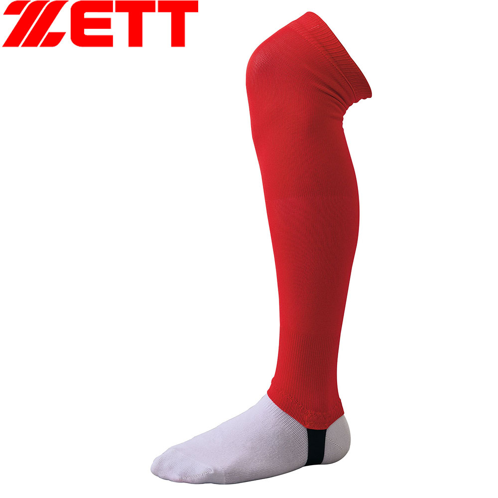 ゼット 野球 ストッキング フラット フリーサイズ 大人用 一般用 カラー ホワイト ブラック ブルー ネイビー レッド スポーツ ZETT BK48 | ゼット | 05