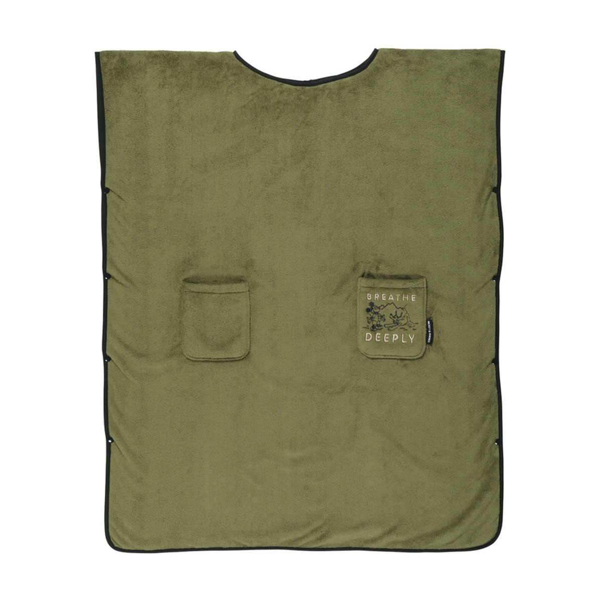 かぶるバスタオル 吸水速乾 お風呂 サウナ 青 水色 緑 紫 パープル シナモロール クロミ はんぎょどん ミッキー プーさん BKBT1 | スケーター | 04