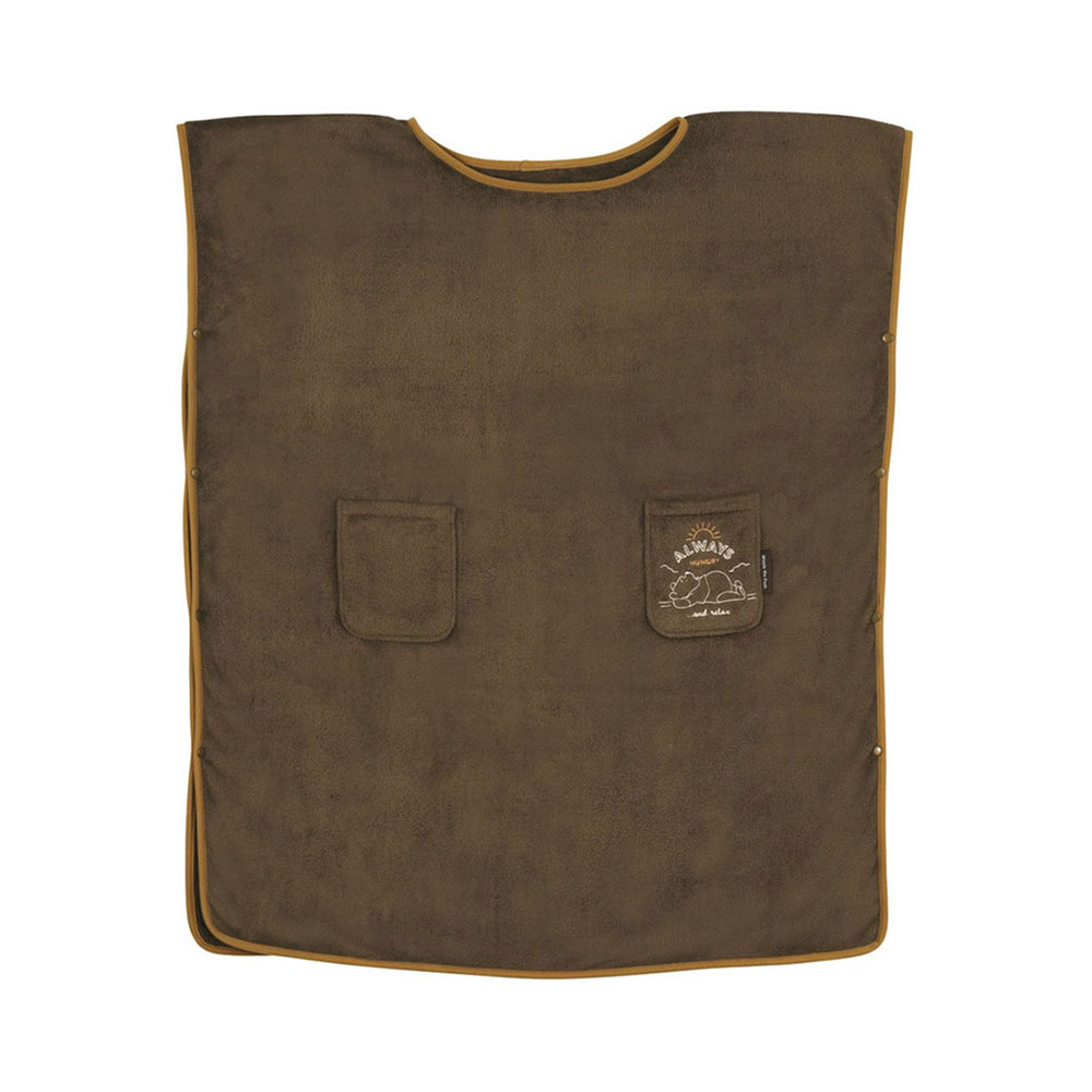 かぶるバスタオル 吸水速乾 お風呂 サウナ 青 水色 緑 紫 パープル シナモロール クロミ はんぎょどん ミッキー プーさん BKBT1 | スケーター | 05