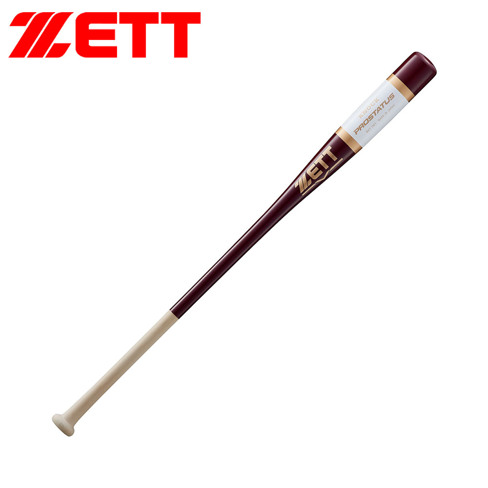ゼット 野球 バット 軟式 硬式 ソフト 89cm 91cm 93cm ノックバット トレーニングバット 大人 少年 ジュニア 木製 ZETT PROSTATUS プロステイタス BKT1401 爆買 | ゼット | 06