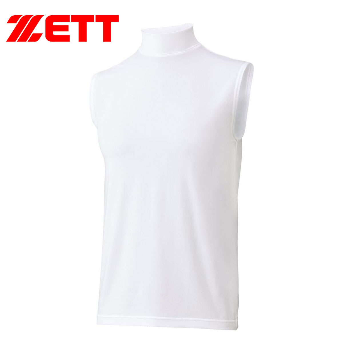 ゼット アンダーシャツ 野球 ノースリーブ スポーツ インナー ベースレイヤー タートルネック 黒 白 ブルー ネイビー ZETT bo7920 | ゼット | 01