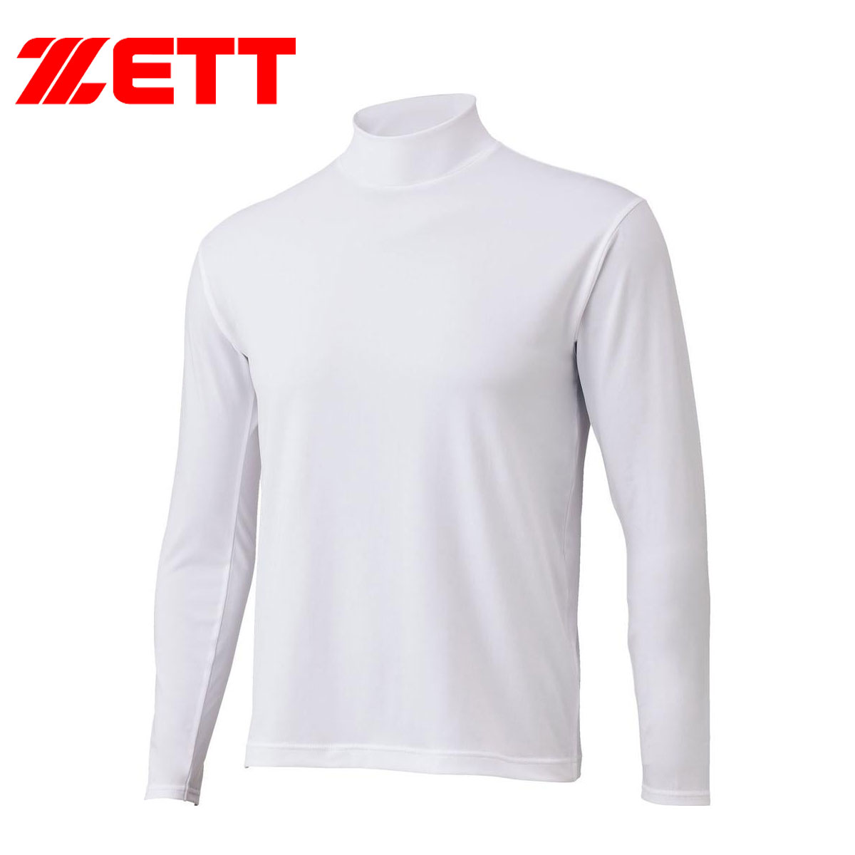 ゼット アンダーシャツ 野球 ベースボール 長袖 ストレッチ スポーツ インナー ハイネック クルーネック ZETT bo8920 | ゼット | 01
