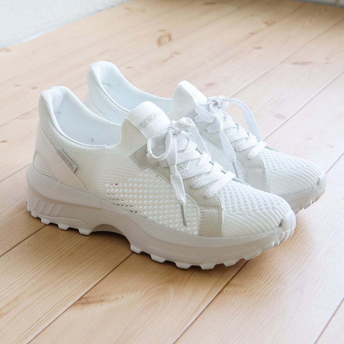 ボブソン スニーカー レディース ローカット 歩きやすい 軽量 ハンズフリー 靴 ニット 黒 ブラック グレー 白 ホワイト BOBSON 0047 | BOBSON | 02