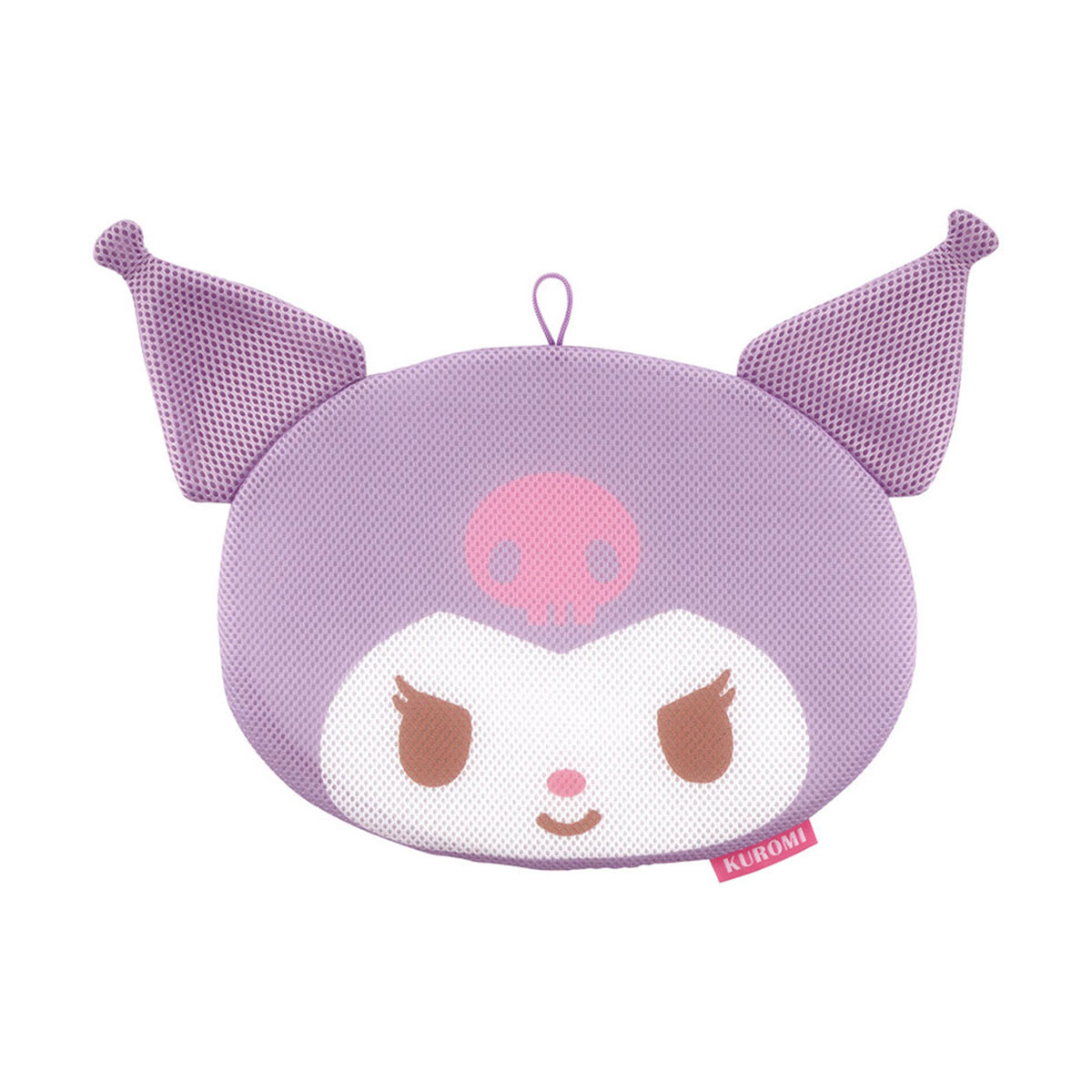 サウナマット ダイカット サンリオ メッシュ クッション 座布団 ループ付き サ活 清潔 キャラクター シナモロール クロミ はんぎょどん BSDM1 | スケーター | 01