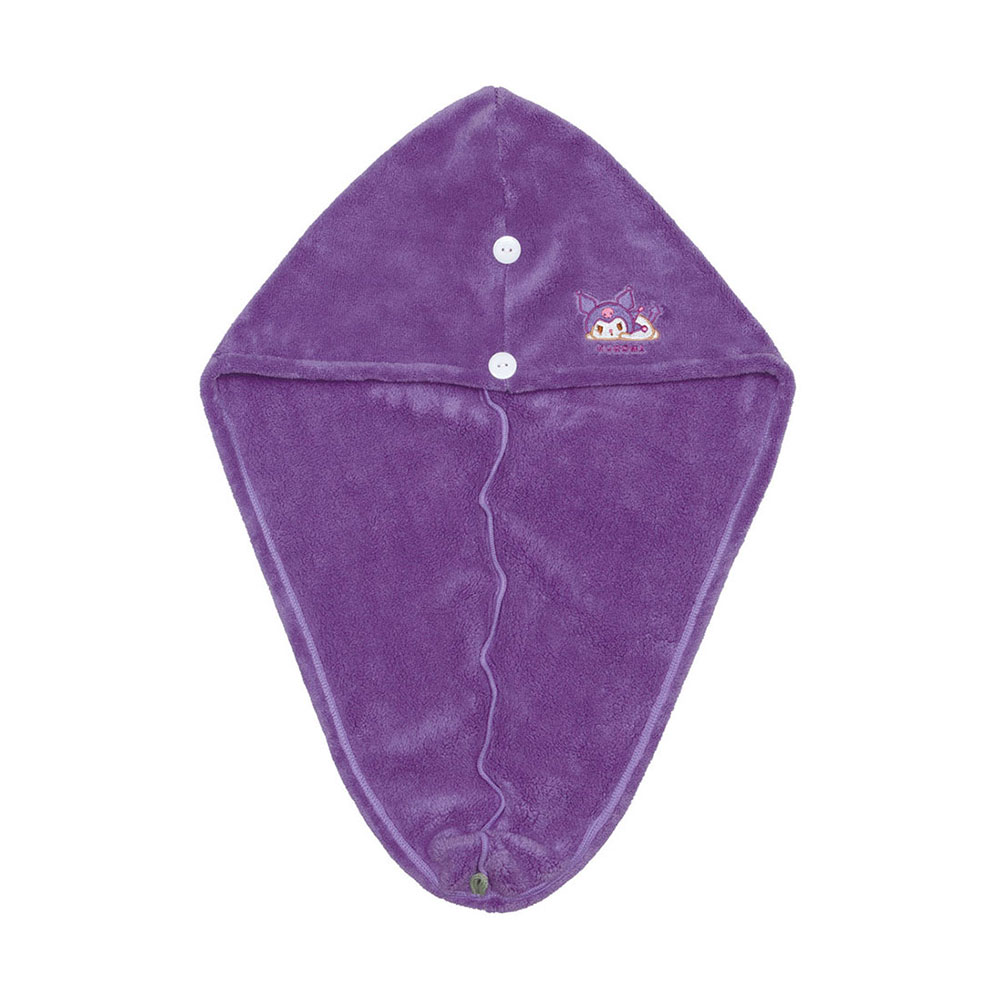 サウナ ヘアターバン 吸水速乾 タオルキャップ シナモロール クロミ はんぎょどん 青 水色 緑 紫 パープル ミッキー プーさん BSTB1 | スケーター | 01