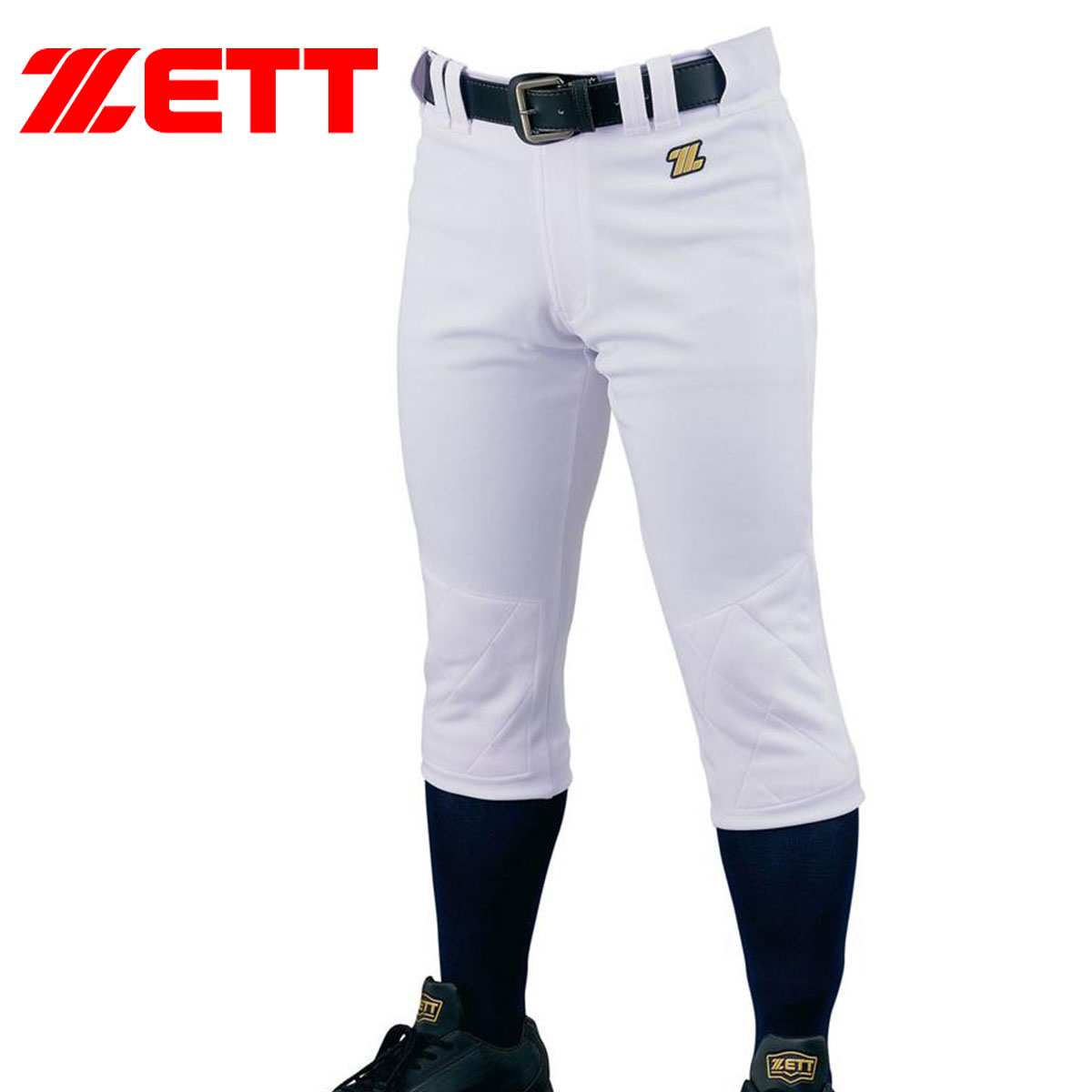 ゼット ユニフォームパンツ 野球 練習用 試合用 メンズ ソフトボール ベースボール メカパン  無地 白 ホワイト ZETT BU1282QP | ゼット | 01