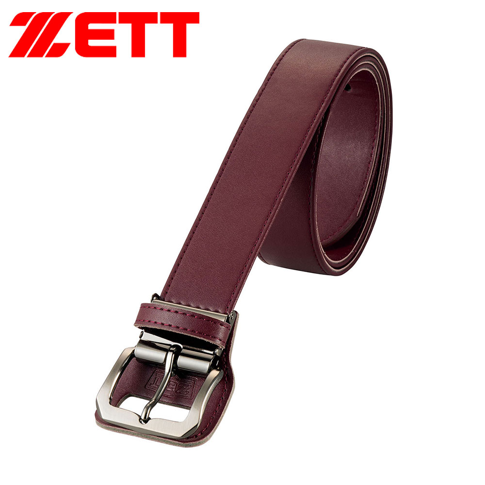 ゼット 野球 ベースボール ベルト つや消し 子供 ブラック ブルー ネイビー レッド ブラウン シルバーバックル 80cm BX930J ZETT | ゼット | 05