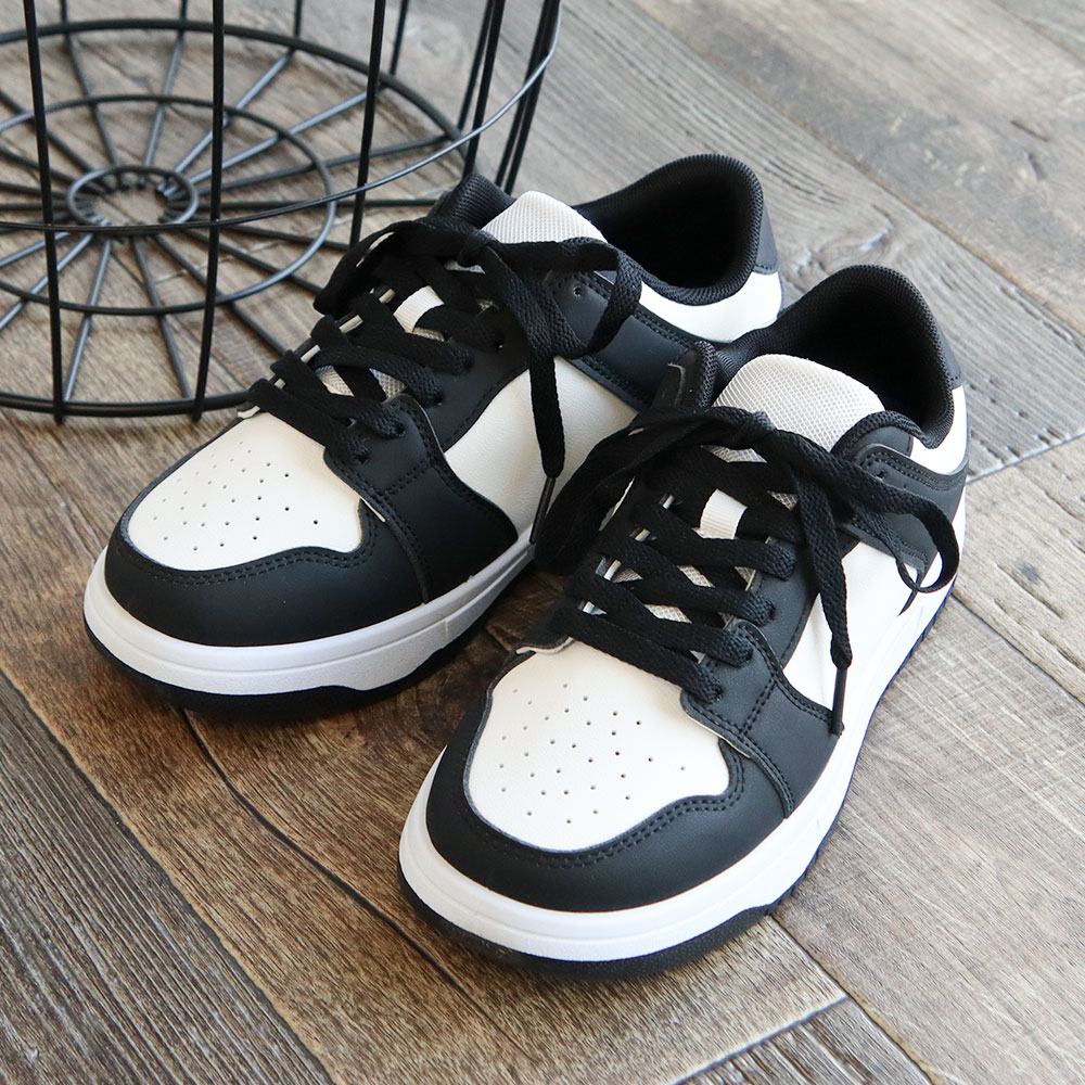 スニーカー レディース ローカット 学生 シューズ 靴 履きやすい 疲れにくい クッション インソール 女の子 スクール 大人 ジュニア 通学 通勤 C-024 | ブランド登録なし | 02