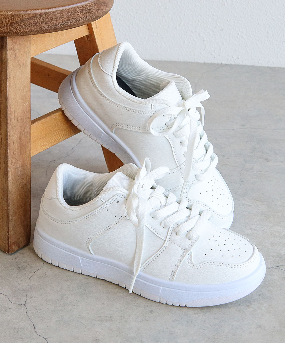 スニーカー レディース ローカット 学生 シューズ 靴 履きやすい 疲れにくい クッション インソール 女の子 スクール 大人 ジュニア 通学 通勤 C-024 | ブランド登録なし | 17