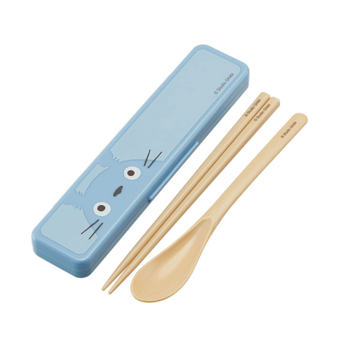 箸セット スプーン 抗菌 音が鳴りにくい お弁当 箸 18cm かわいい 箸ケース キャラクター 日本製 ランチグッズ おはしセット CCS3SAAG | スケーター | 15