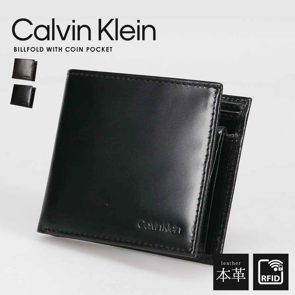 Calvin Klein カルバンクライン 財布 二つ折り メンズ ブランド