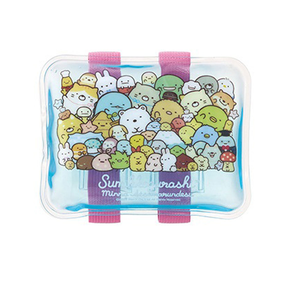 保冷剤 お弁当 ベルト付き 弁当箱 保冷 夏 アイシング アイシング 固定 暑さ対策 ランチベルト 面ファスナー かわいい 遠足 CLBB1 | スケーター | 08