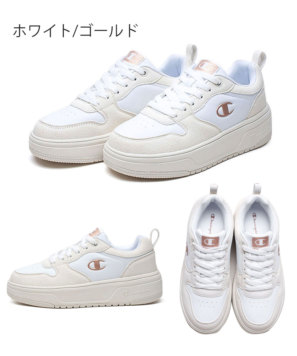 Champion チャンピオン スニーカー レディース ローカット 厚底