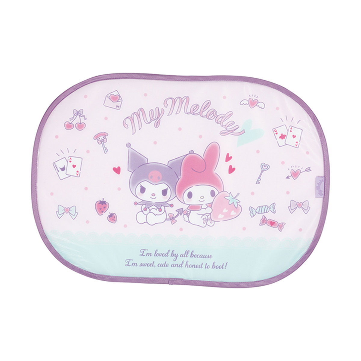 張り付くサンシェード 車 サイド 遮熱 日よけ 紫外線対策 収納袋付き 便利 マイメロディ クロミ ピカチュウ くまのがっこう ドラえもん CHSS1 | スケーター | 01