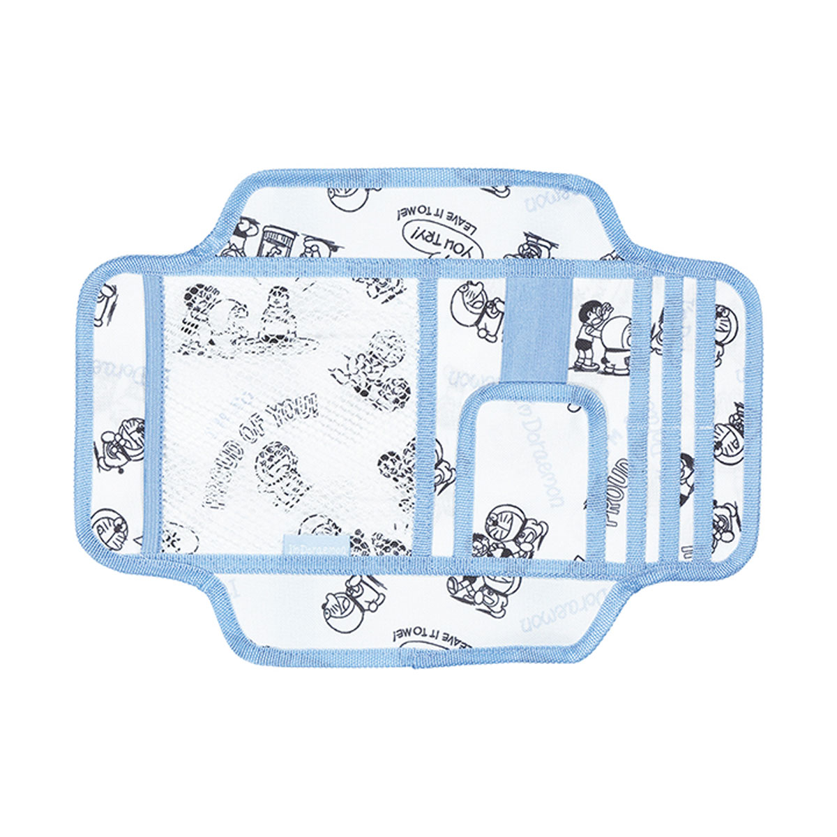 サンバイザーポケット 車 収納 小物入れ サングラス入れ 駐車券 カードポケット マイメロ クロミ ドラえもん ピカチュウ くまのがっこう CSVP1 | スケーター | 02