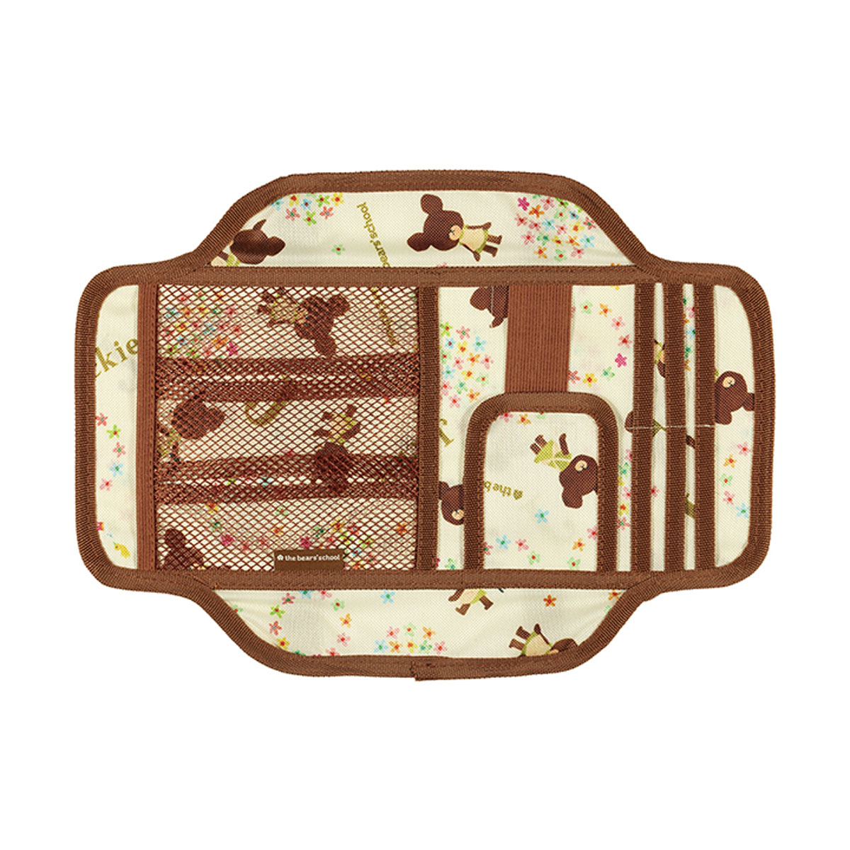 サンバイザーポケット 車 収納 小物入れ サングラス入れ 駐車券 カードポケット マイメロ クロミ ドラえもん ピカチュウ くまのがっこう CSVP1 | スケーター | 04