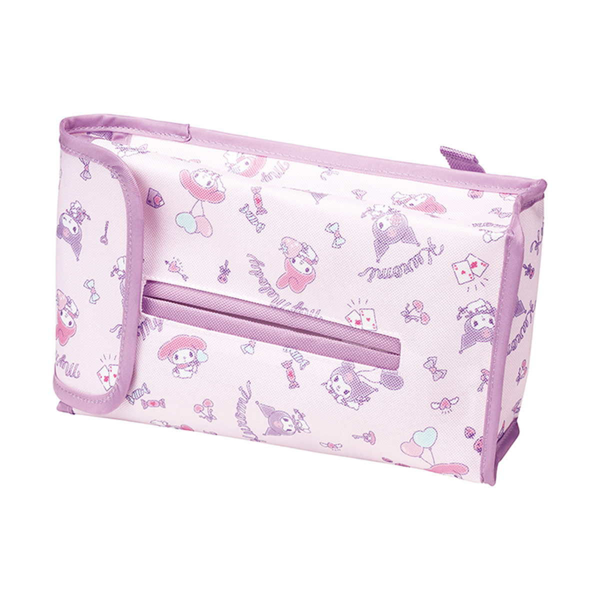 ティッシュケース 吊り下げ 車 ティッシュボックス 車内 マイメロディ クロミ ドラえもん ピカチュウ くまのがっこう ティッシュカバー CTSC1 | スケーター | 01