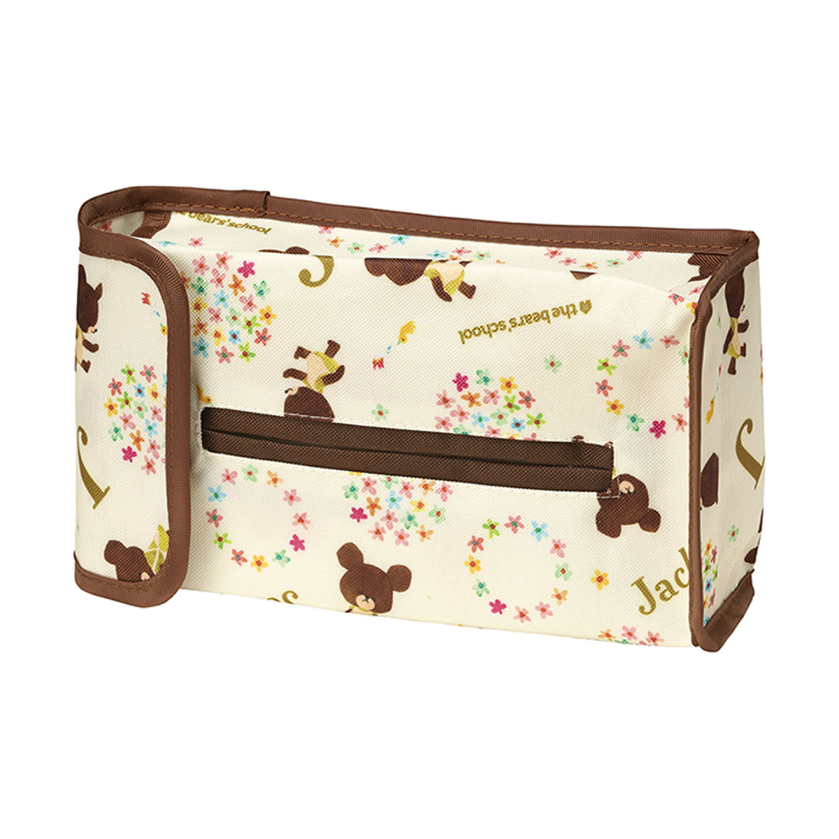 ティッシュケース 吊り下げ 車 ティッシュボックス 車内 マイメロディ クロミ ドラえもん ピカチュウ くまのがっこう ティッシュカバー CTSC1 | スケーター | 04