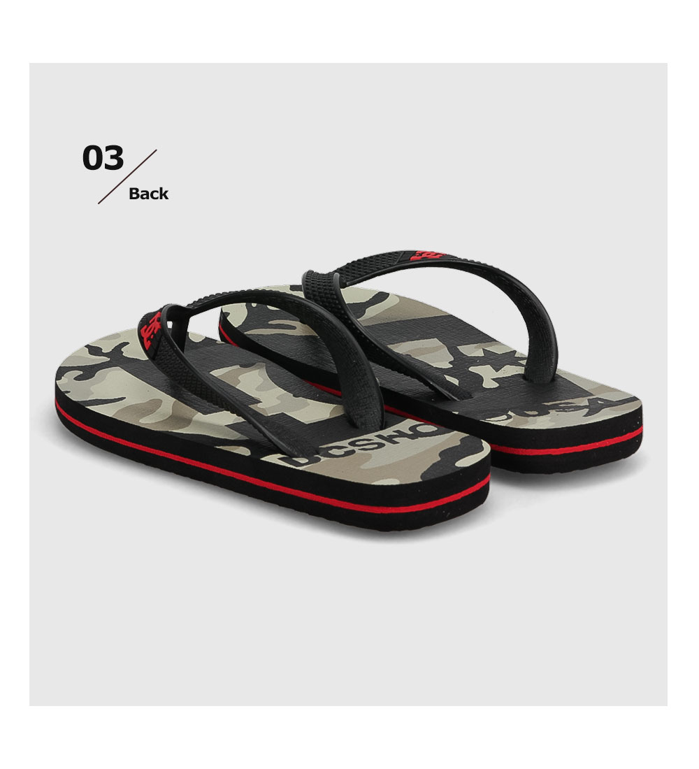 ディーシー ビーチサンダル キッズ ジュニア 男の子 女の子 トングサンダル ビーサン レジャー 水遊び SPRAY GRAFFIK DK231014 | DC SHOES | 09