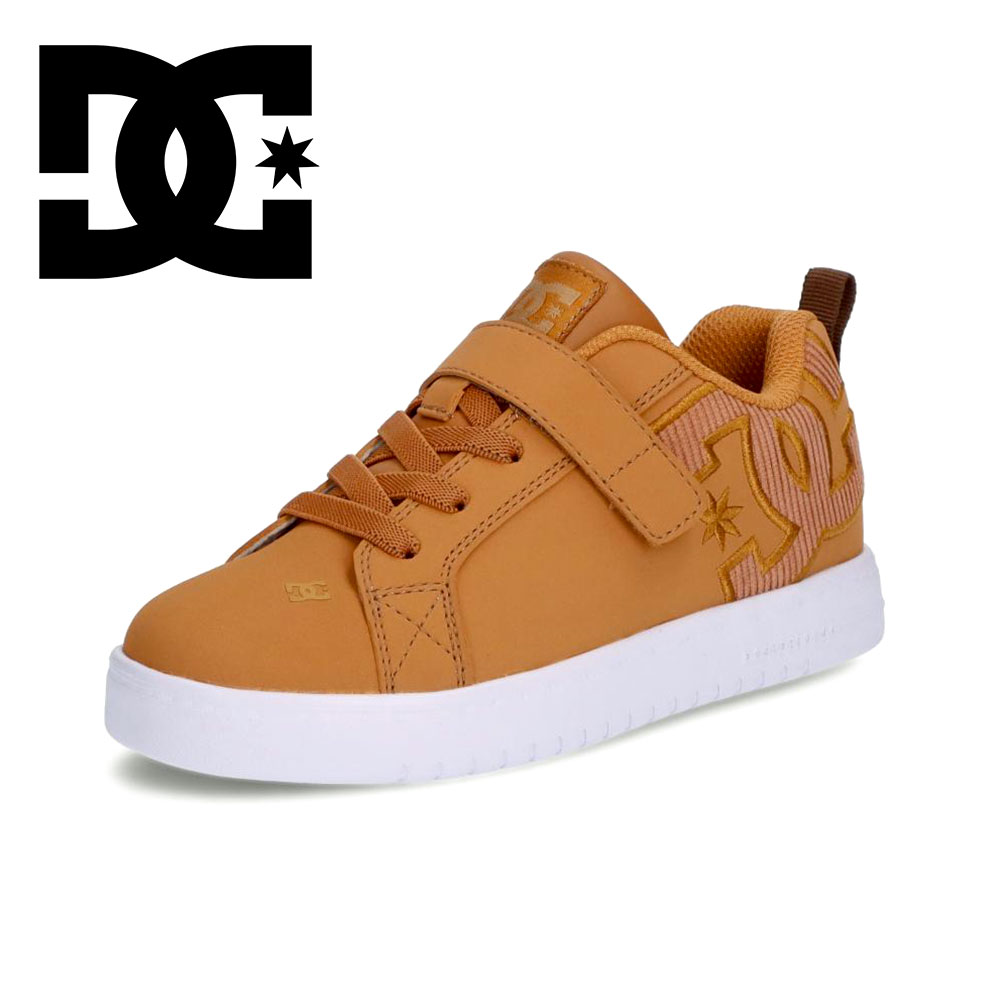 ディーシーシューズ キッズ スニーカー 子供靴 男の子 ジュニア ベルクロ マジックテープ カジュアル スポーティ ビッグロゴ DC DK244602 | DC SHOES | 02