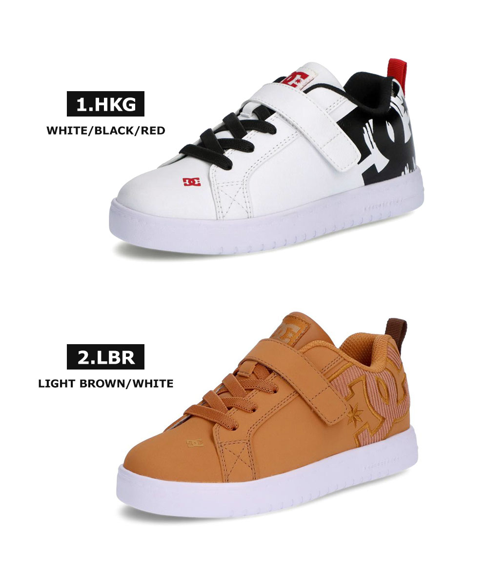 ディーシーシューズ キッズ スニーカー 子供靴 男の子 ジュニア ベルクロ マジックテープ カジュアル スポーティ ビッグロゴ DC DK244602 | DC SHOES | 07