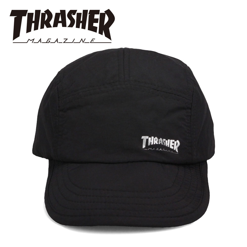 スラッシャー ジェットキャップ ナイロン メンズ レディース 撥水 軽量 UVカット 黒 ブラック グレー THRASHER ds2279 爆買 | THRASHER | 02